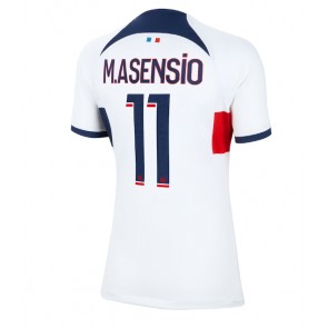 Paris Saint-Germain Marco Asensio #11 Udebanetrøje Dame 2023-24 Kort ærmer